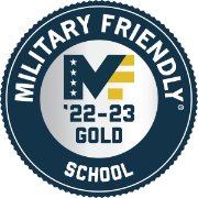 Military Friendly School 22-23 Gold Logo
